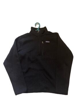 Patagonia Black Half-Zip Fleece Pullover